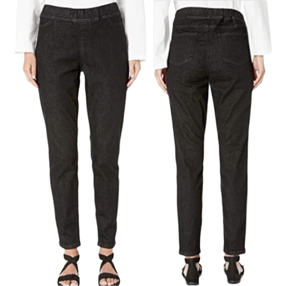 EILEEN FISHER Organic Cotton Denim Jeggings. Size PP